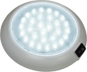 00511-WH LED Dome Light, W/Switch, Cool White W/20X White LED 1.3W/12VDC-24VDC